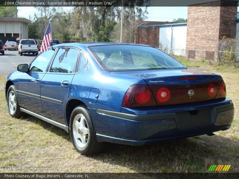 Superior Blue Metallic / Medium Gray 2004 Chevrolet Impala