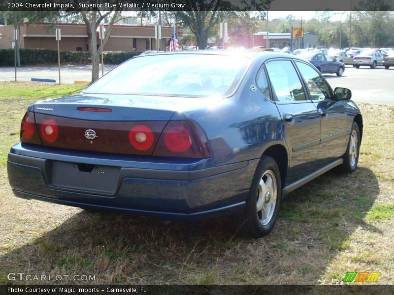 Superior Blue Metallic / Medium Gray 2004 Chevrolet Impala