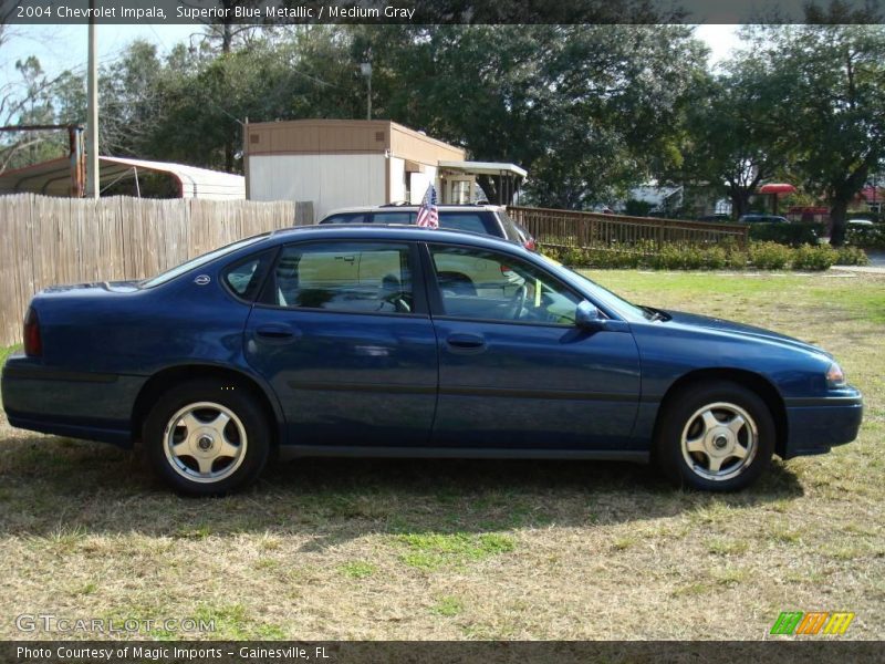 Superior Blue Metallic / Medium Gray 2004 Chevrolet Impala