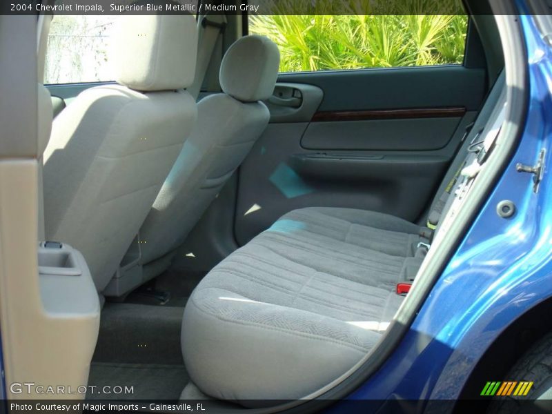 Superior Blue Metallic / Medium Gray 2004 Chevrolet Impala