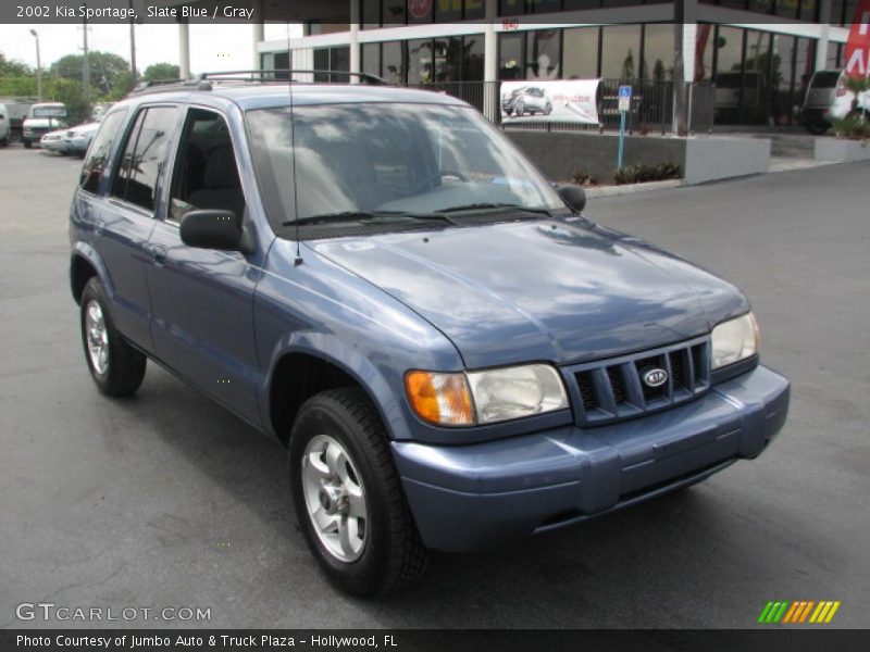 Slate Blue / Gray 2002 Kia Sportage