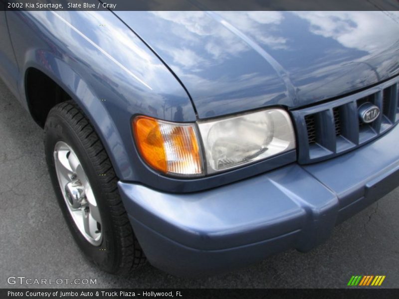 Slate Blue / Gray 2002 Kia Sportage