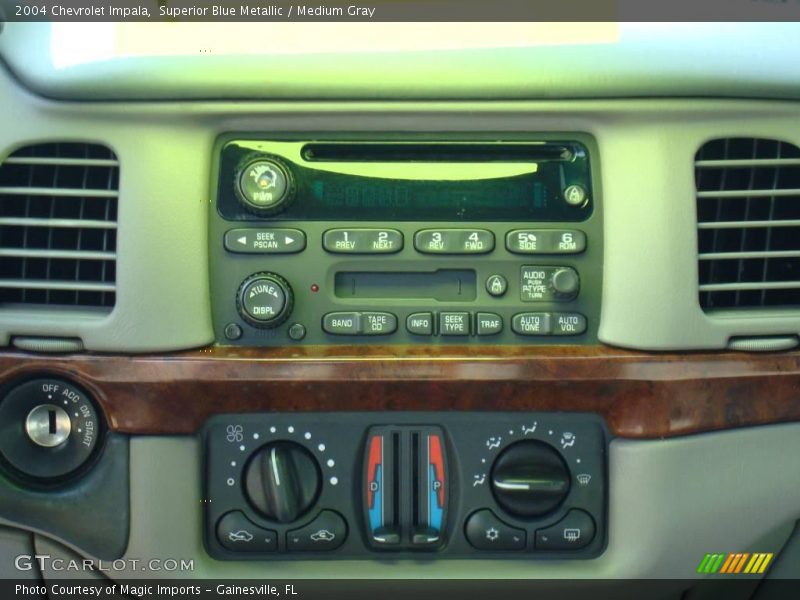 Superior Blue Metallic / Medium Gray 2004 Chevrolet Impala