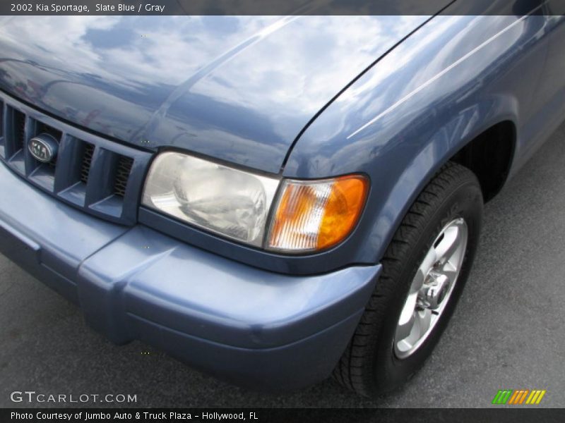 Slate Blue / Gray 2002 Kia Sportage