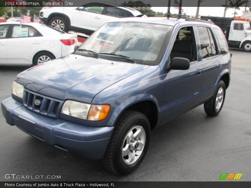 Slate Blue / Gray 2002 Kia Sportage