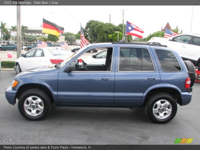 Slate Blue / Gray 2002 Kia Sportage