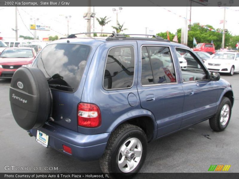 Slate Blue / Gray 2002 Kia Sportage