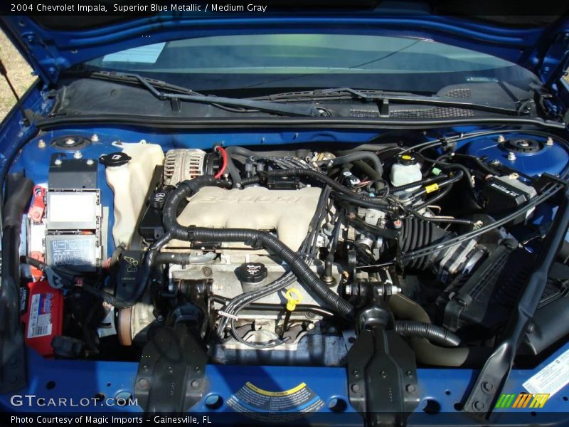 Superior Blue Metallic / Medium Gray 2004 Chevrolet Impala
