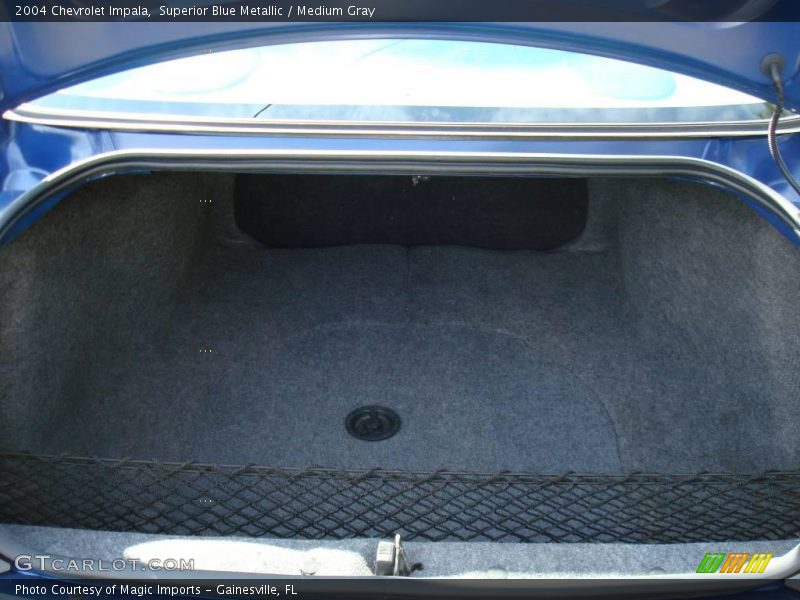 Superior Blue Metallic / Medium Gray 2004 Chevrolet Impala