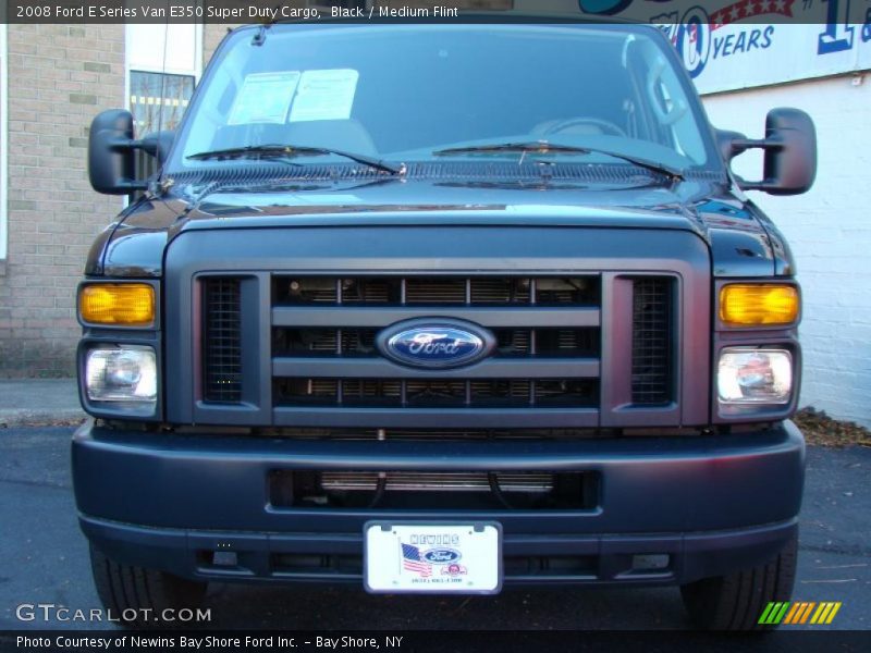 Black / Medium Flint 2008 Ford E Series Van E350 Super Duty Cargo