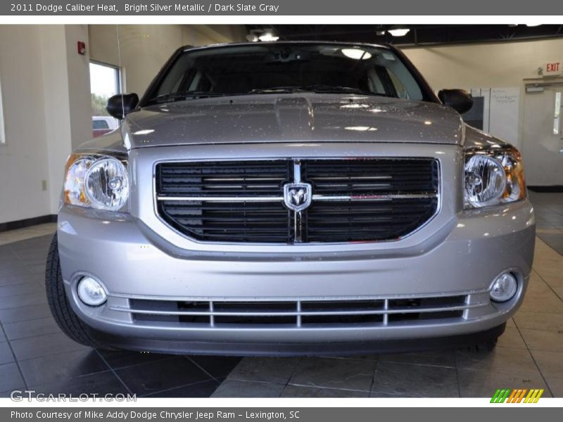 Bright Silver Metallic / Dark Slate Gray 2011 Dodge Caliber Heat