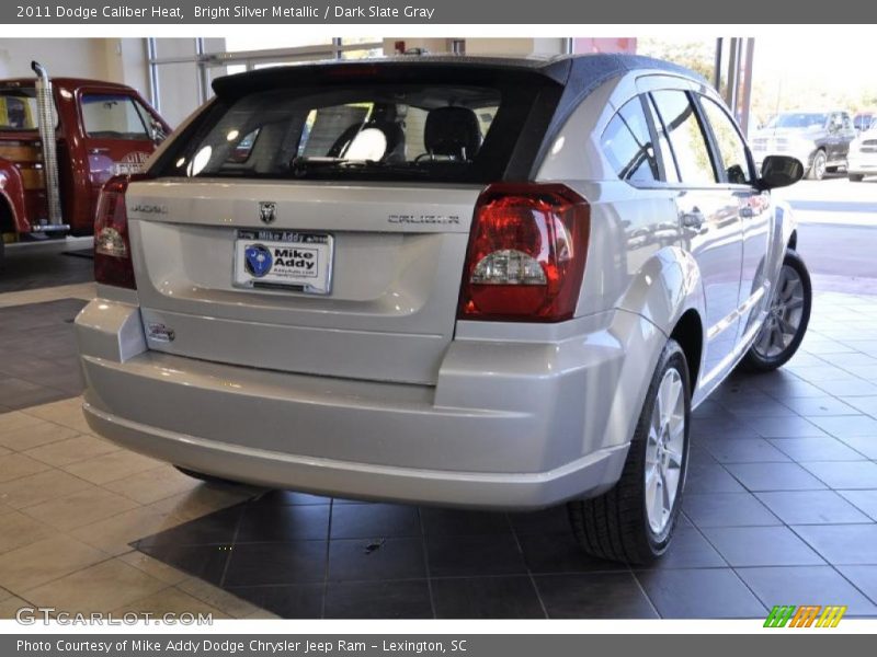 Bright Silver Metallic / Dark Slate Gray 2011 Dodge Caliber Heat