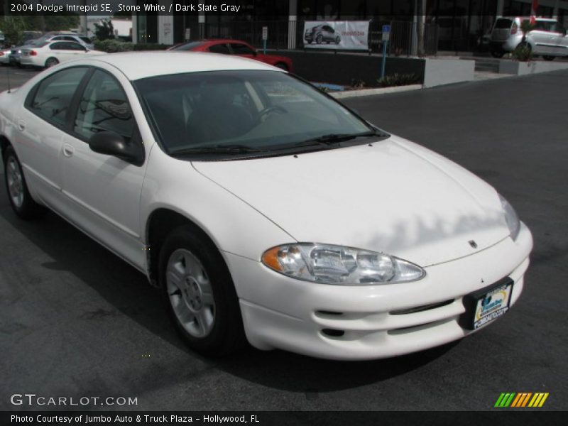 Stone White / Dark Slate Gray 2004 Dodge Intrepid SE