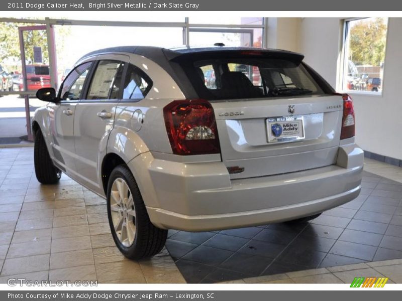Bright Silver Metallic / Dark Slate Gray 2011 Dodge Caliber Heat