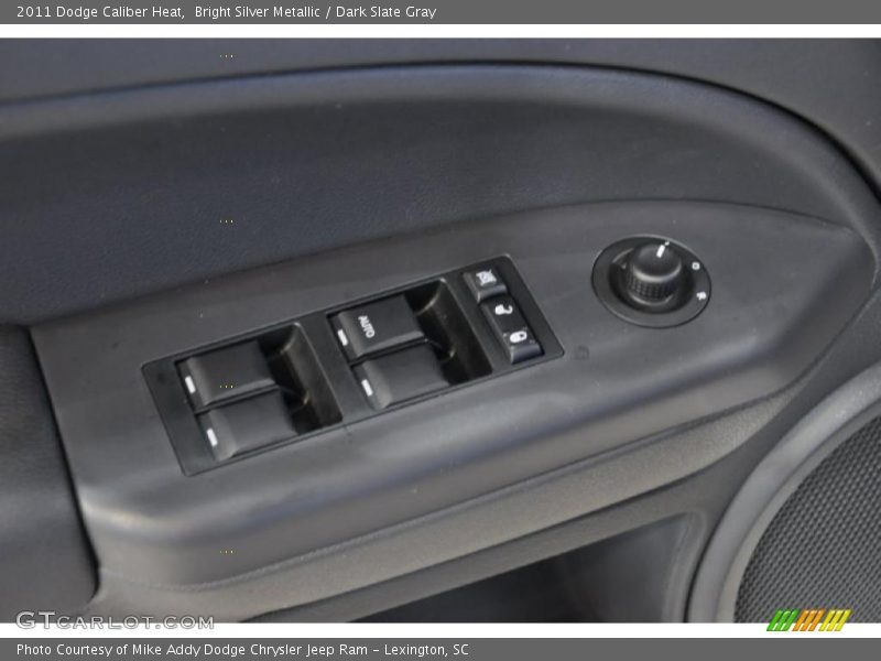 Bright Silver Metallic / Dark Slate Gray 2011 Dodge Caliber Heat