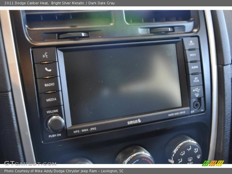 Bright Silver Metallic / Dark Slate Gray 2011 Dodge Caliber Heat