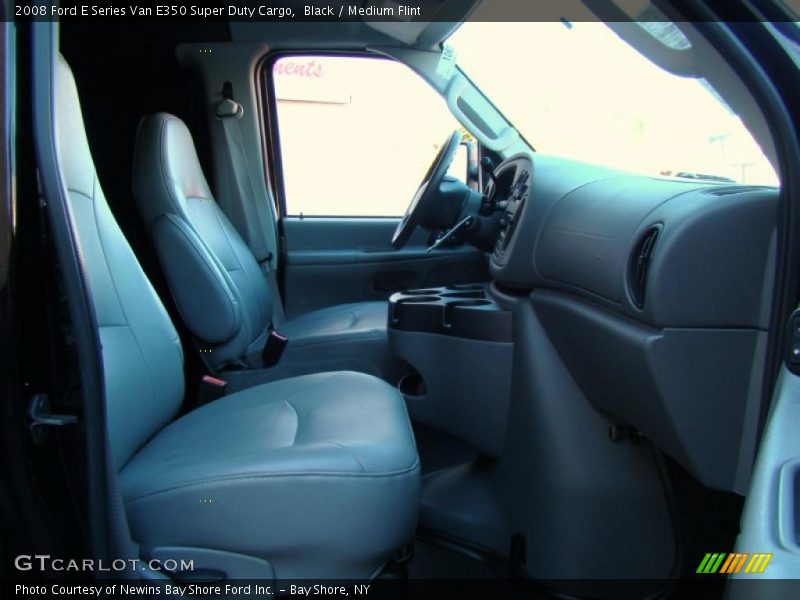 Black / Medium Flint 2008 Ford E Series Van E350 Super Duty Cargo