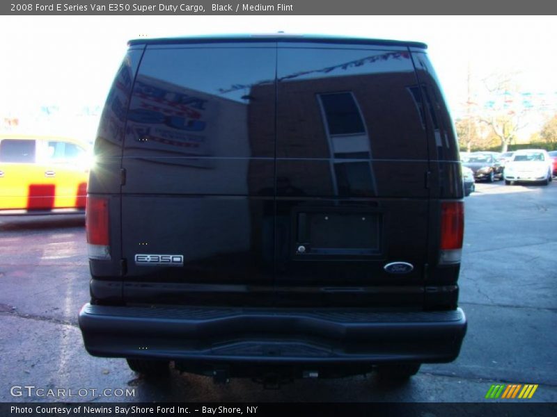Black / Medium Flint 2008 Ford E Series Van E350 Super Duty Cargo