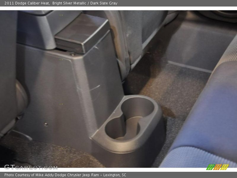 Bright Silver Metallic / Dark Slate Gray 2011 Dodge Caliber Heat