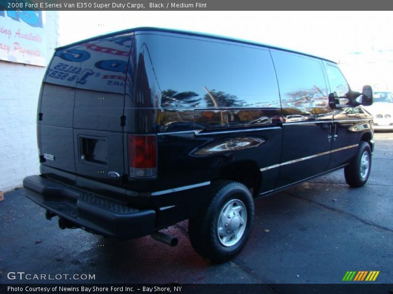 Black / Medium Flint 2008 Ford E Series Van E350 Super Duty Cargo