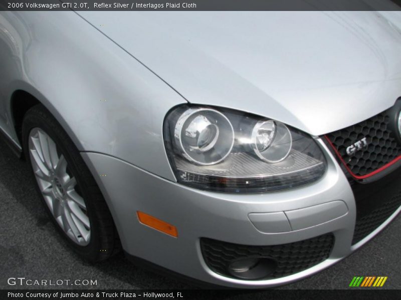 Reflex Silver / Interlagos Plaid Cloth 2006 Volkswagen GTI 2.0T