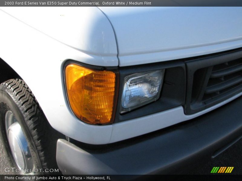 Oxford White / Medium Flint 2003 Ford E Series Van E350 Super Duty Commercial