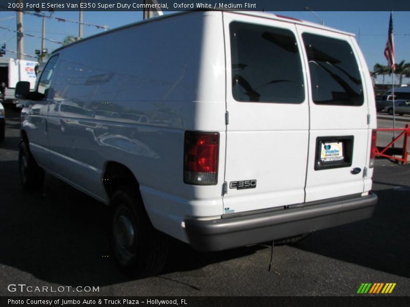 Oxford White / Medium Flint 2003 Ford E Series Van E350 Super Duty Commercial