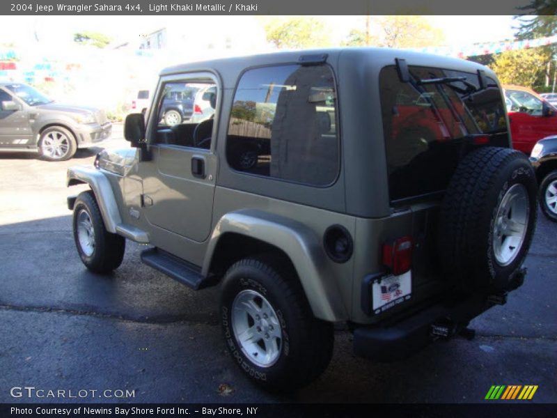Light Khaki Metallic / Khaki 2004 Jeep Wrangler Sahara 4x4