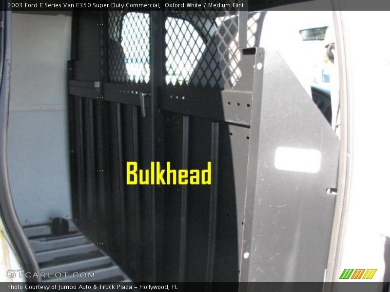 Oxford White / Medium Flint 2003 Ford E Series Van E350 Super Duty Commercial