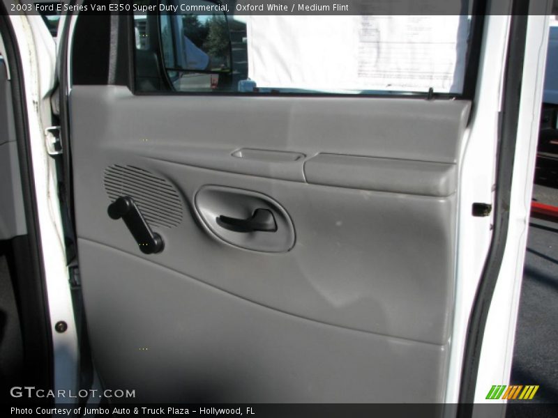 Oxford White / Medium Flint 2003 Ford E Series Van E350 Super Duty Commercial