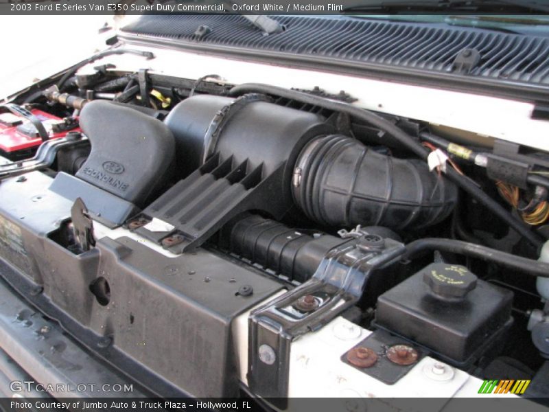 Oxford White / Medium Flint 2003 Ford E Series Van E350 Super Duty Commercial