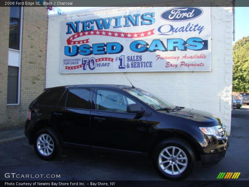 Black / Charcoal 2008 Ford Edge SE