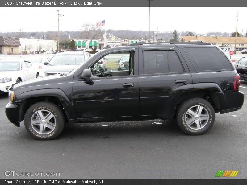 Black / Light Gray 2007 Chevrolet TrailBlazer LT 4x4