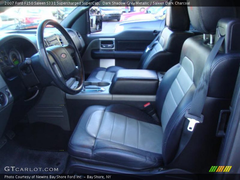  2007 F150 Saleen S331 Supercharged SuperCab Saleen Dark Charcoal Interior