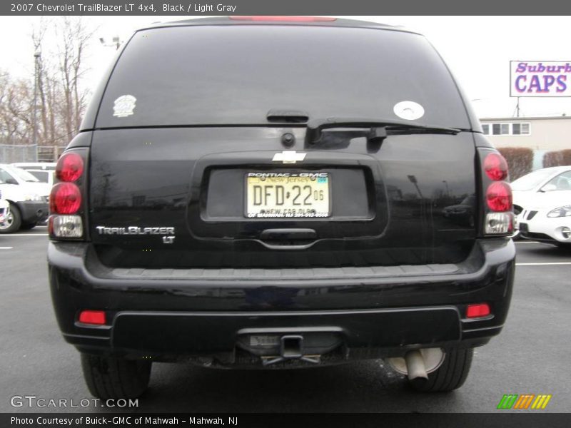 Black / Light Gray 2007 Chevrolet TrailBlazer LT 4x4