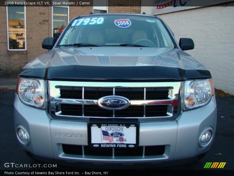 Silver Metallic / Camel 2008 Ford Escape XLT V6