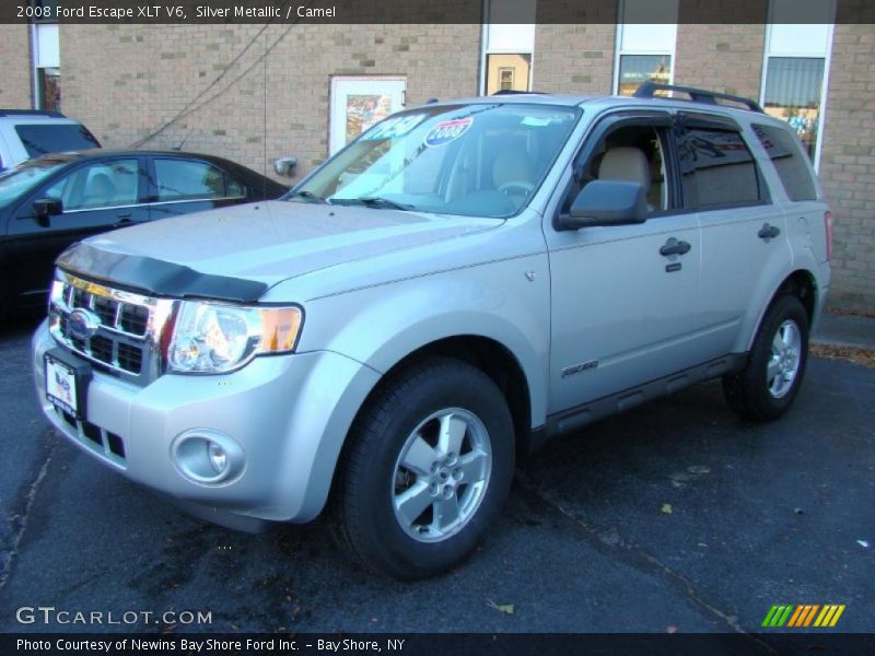 Silver Metallic / Camel 2008 Ford Escape XLT V6