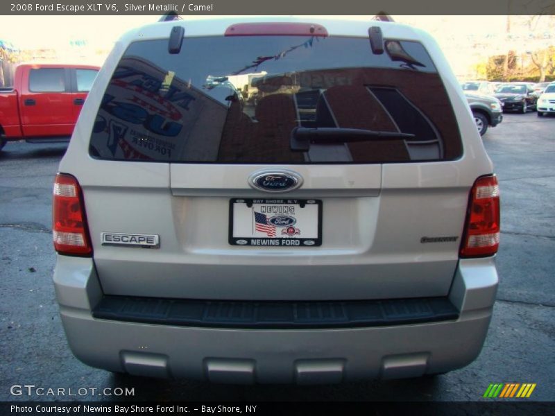 Silver Metallic / Camel 2008 Ford Escape XLT V6