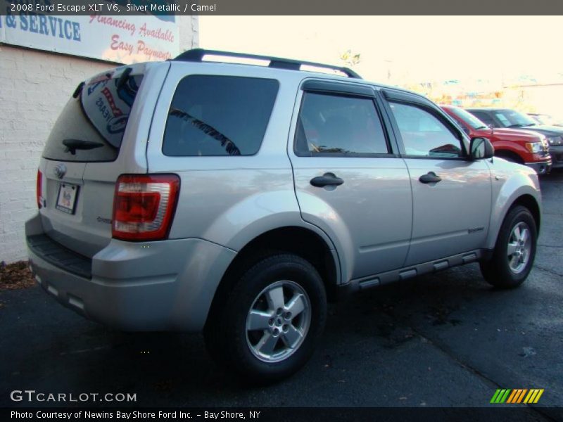 Silver Metallic / Camel 2008 Ford Escape XLT V6