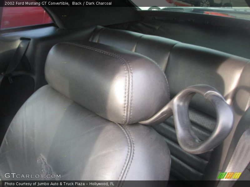 Black / Dark Charcoal 2002 Ford Mustang GT Convertible