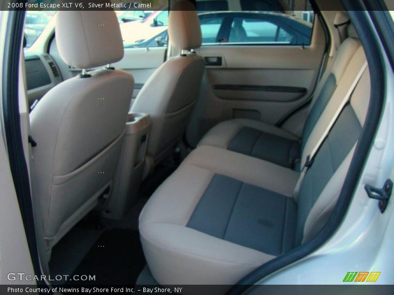 Silver Metallic / Camel 2008 Ford Escape XLT V6
