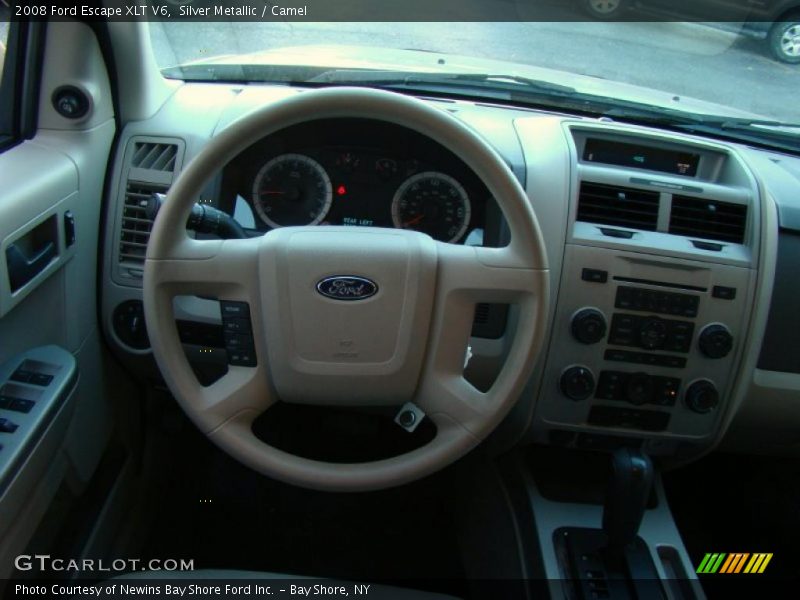 Silver Metallic / Camel 2008 Ford Escape XLT V6