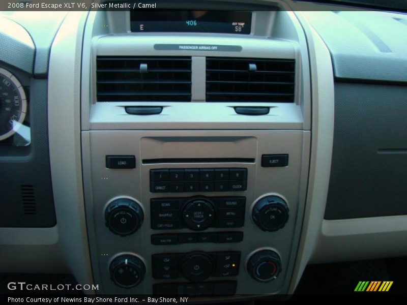 Silver Metallic / Camel 2008 Ford Escape XLT V6