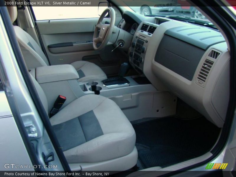 Silver Metallic / Camel 2008 Ford Escape XLT V6