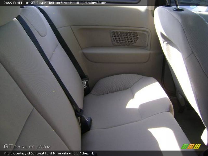 Brilliant Silver Metallic / Medium Stone 2009 Ford Focus SES Coupe