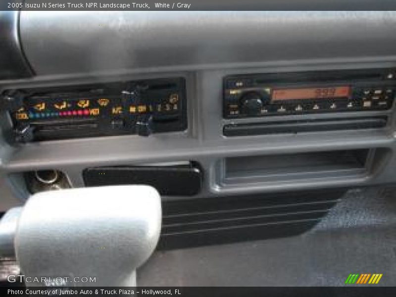 White / Gray 2005 Isuzu N Series Truck NPR Landscape Truck