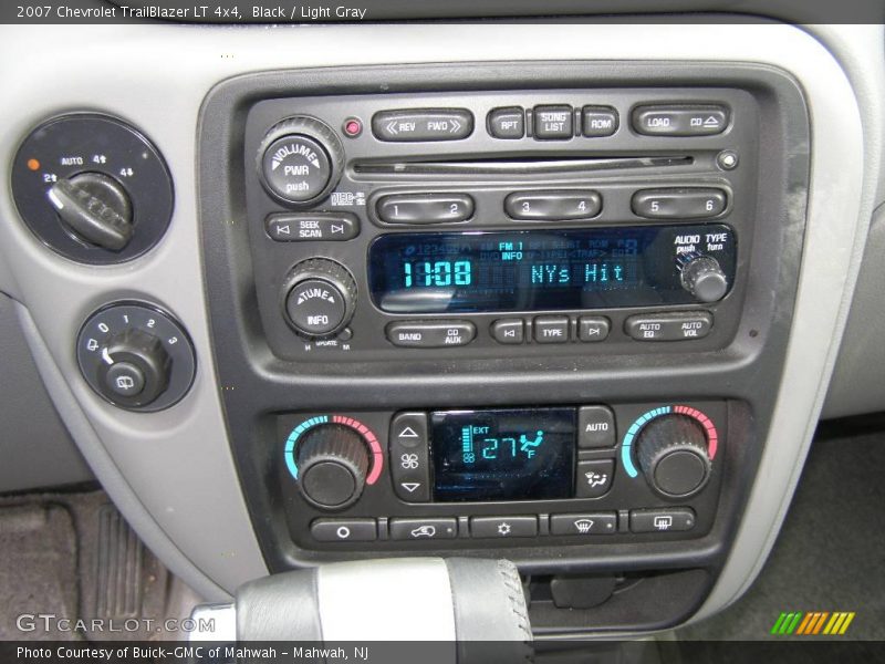Black / Light Gray 2007 Chevrolet TrailBlazer LT 4x4