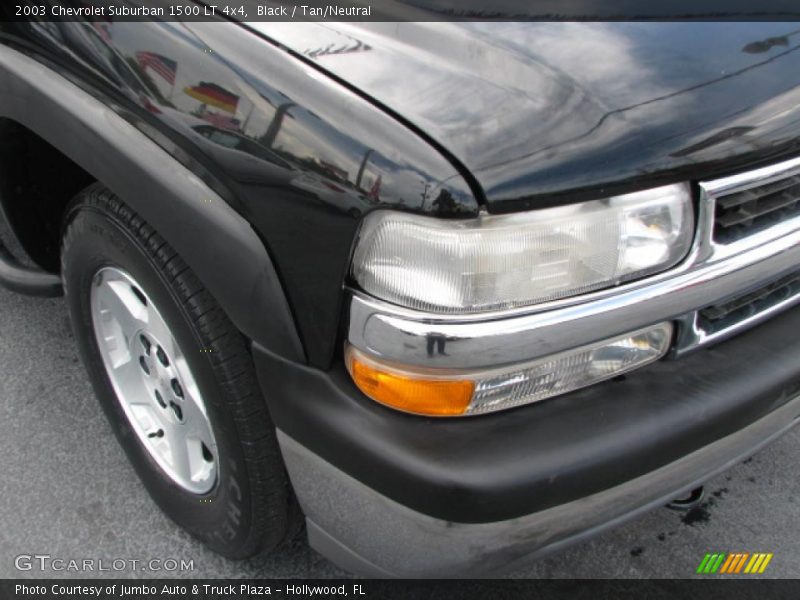 Black / Tan/Neutral 2003 Chevrolet Suburban 1500 LT 4x4