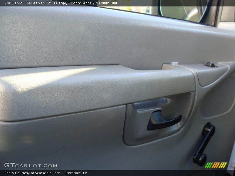Oxford White / Medium Flint 2003 Ford E Series Van E250 Cargo