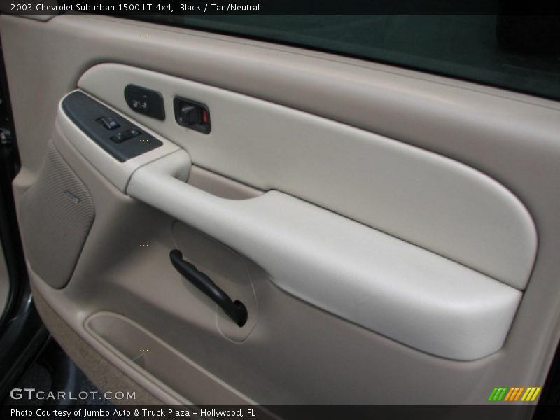 Black / Tan/Neutral 2003 Chevrolet Suburban 1500 LT 4x4